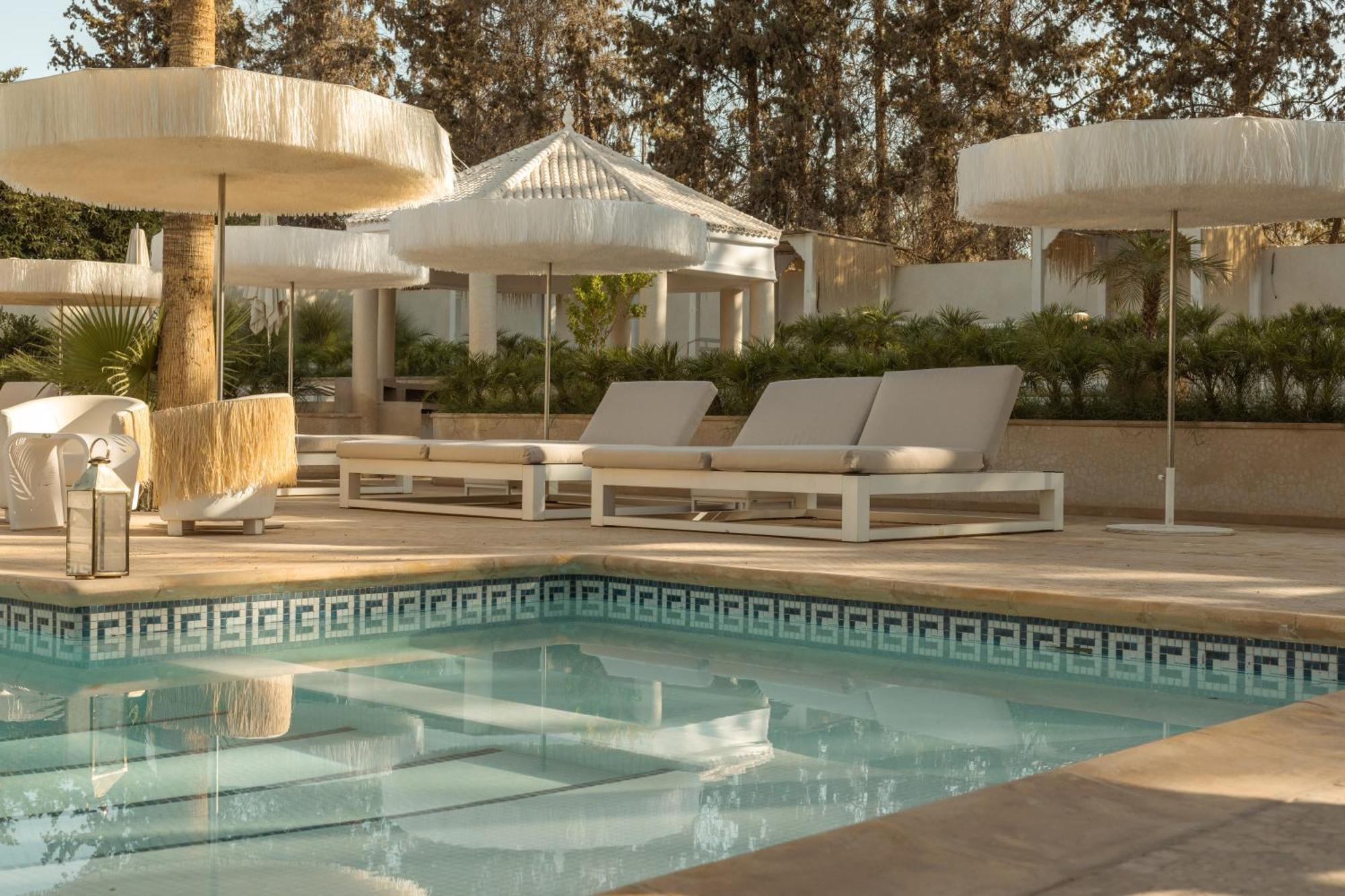 Les Palmiers Boutique Hotel & Spa Marrakesch Exterior foto