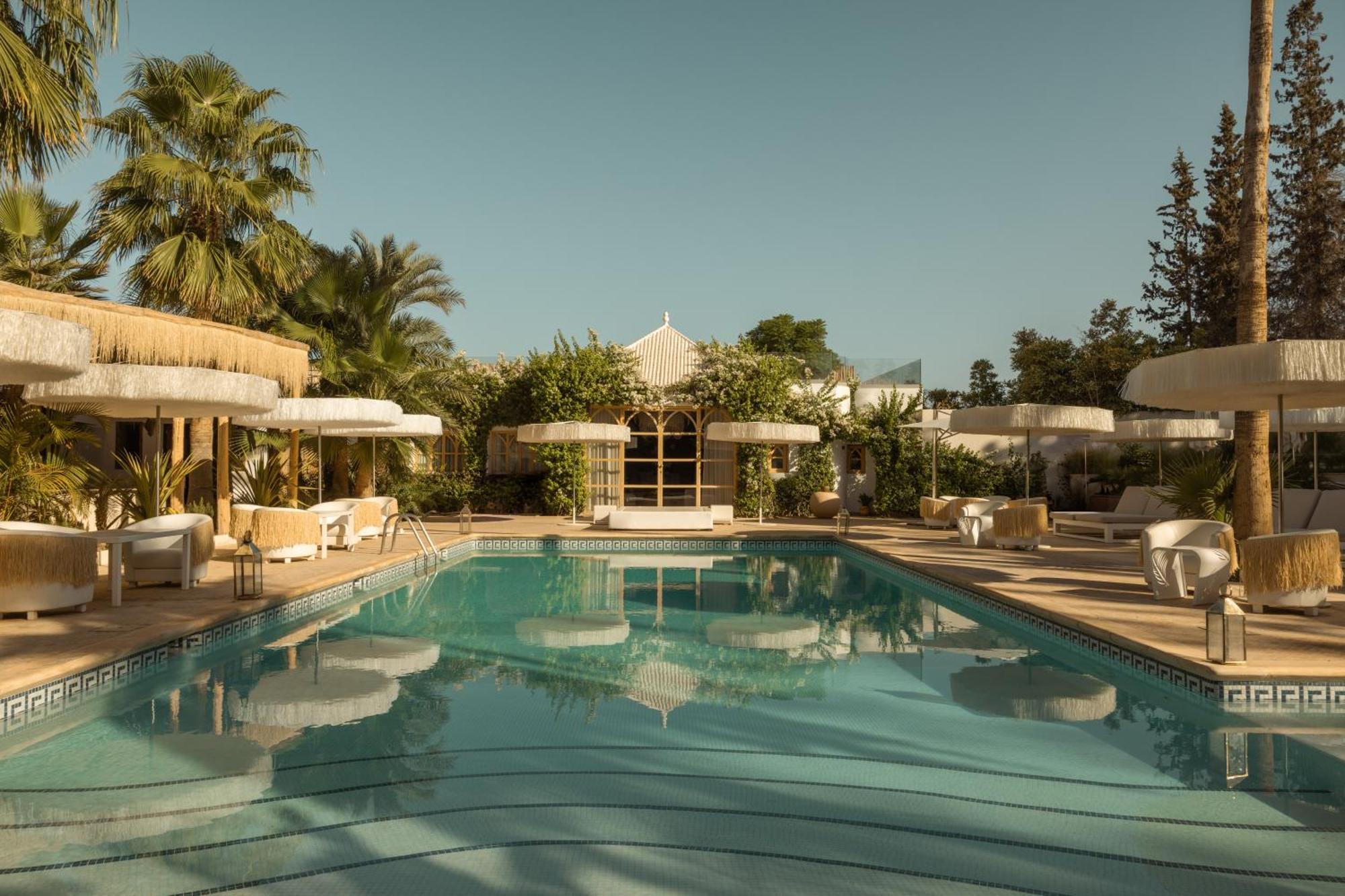 Les Palmiers Boutique Hotel & Spa Marrakesch Exterior foto