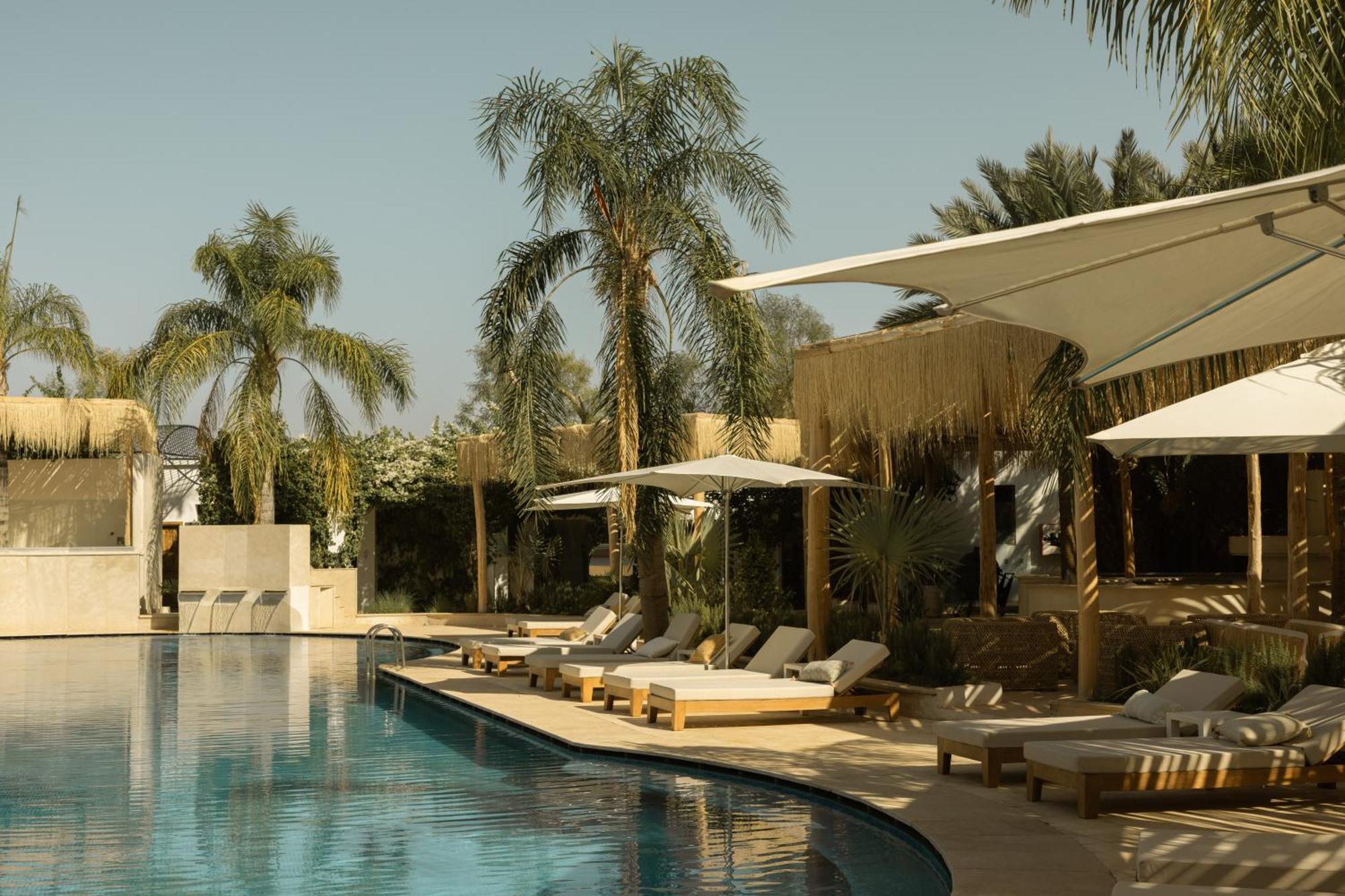 Les Palmiers Boutique Hotel & Spa Marrakesch Exterior foto