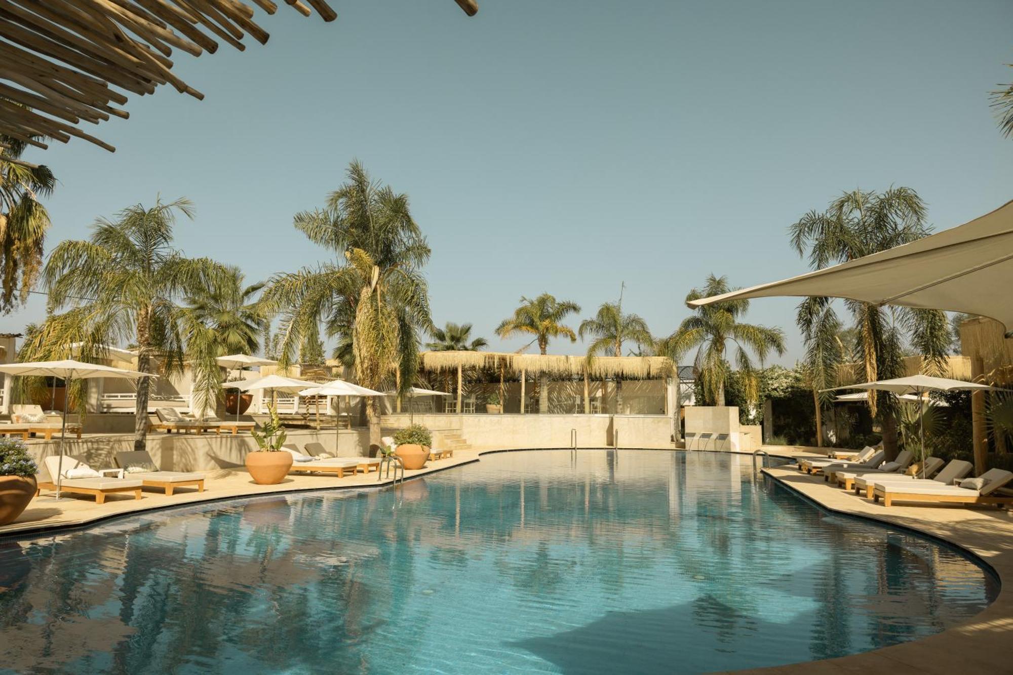 Les Palmiers Boutique Hotel & Spa Marrakesch Exterior foto
