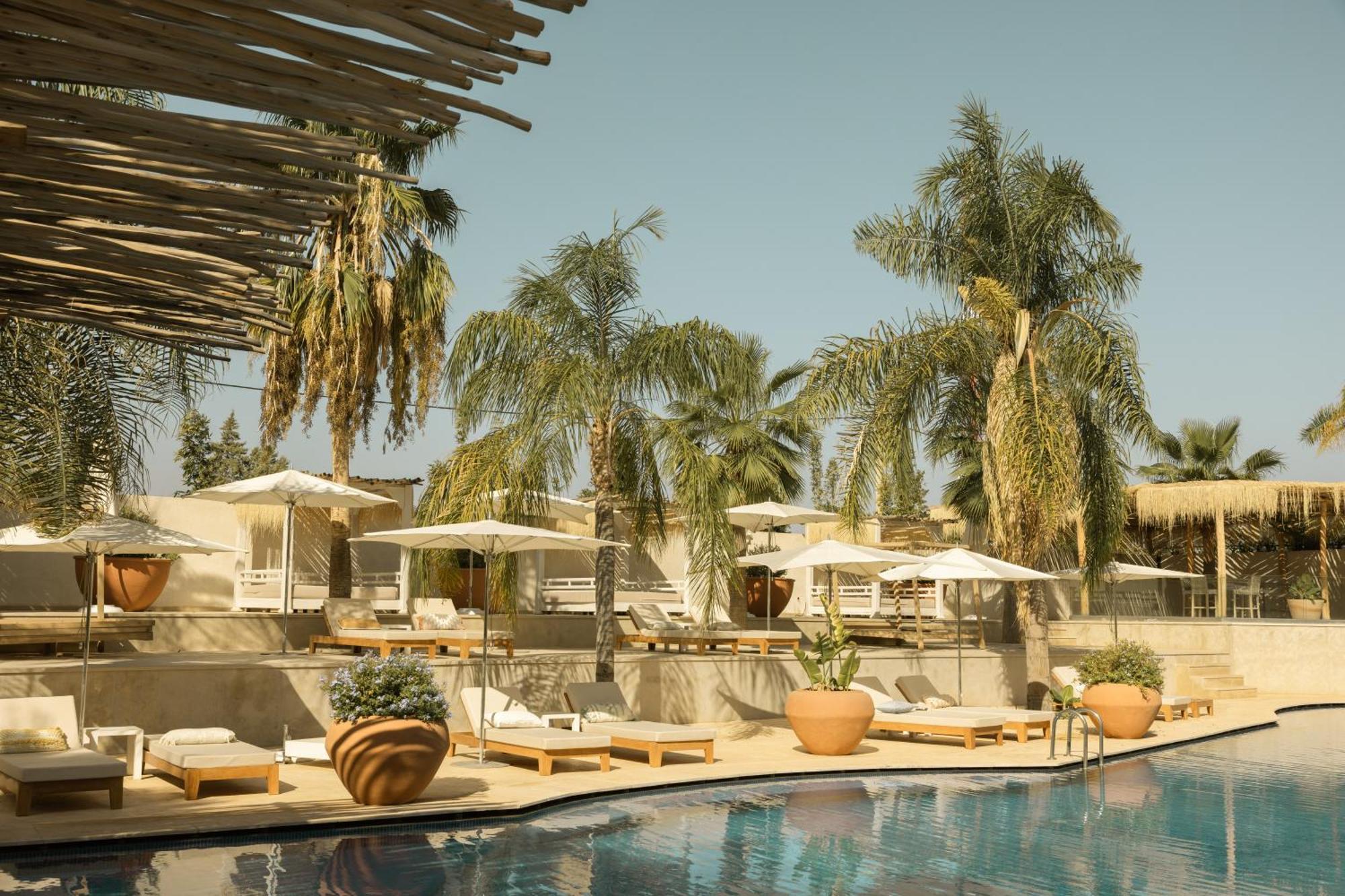 Les Palmiers Boutique Hotel & Spa Marrakesch Exterior foto
