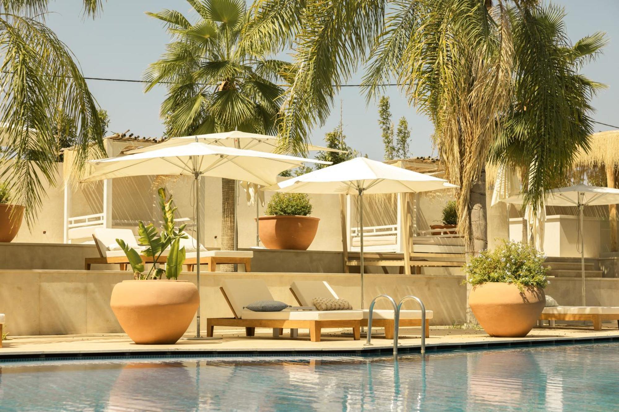 Les Palmiers Boutique Hotel & Spa Marrakesch Exterior foto